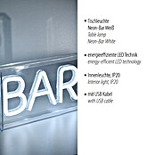 Just Light LED-Dekoleuchte Neon Bar (Neon Bar, L x B x H: 8,5 x 29,5 x 24 cm, Netzbetrieben) | BAUHAUS