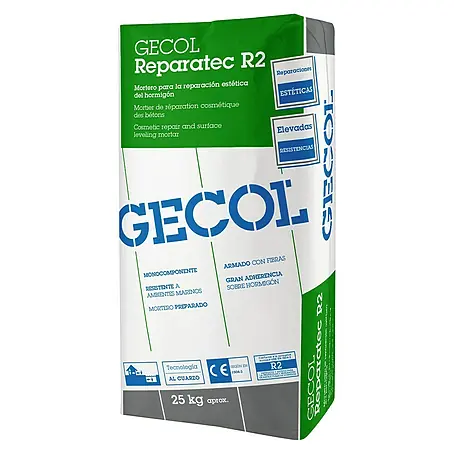 Gecol  Mortero de reparación Reparatec R2