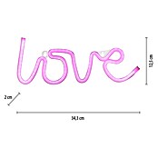 Just Light LED-Dekoleuchte Neon Love (Neon Love, L x B x H: 8,5 x 29,5 x 24 cm, Netzbetrieben) | BAUHAUS