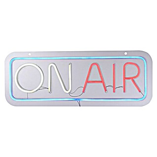 Just Light LED-Dekoleuchte Neon On Air (Neon On Air, L x B x H: 8,5 x 29,5 x 24 cm, Batteriebetrieben)