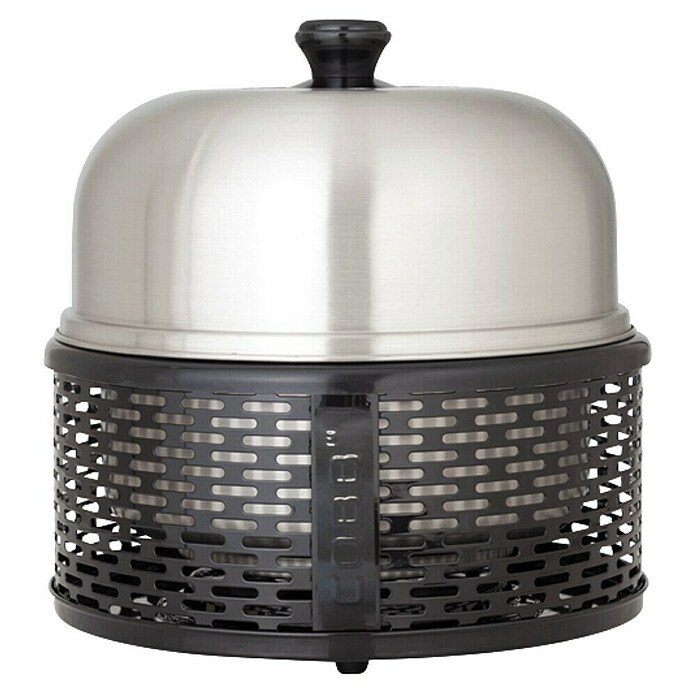 Cobb Holzkohlegrill Pro Black (Durchmesser Grillfläche: 32 cm, Silber/Schwarz) | BAUHAUS