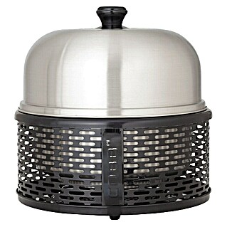 Cobb Holzkohlegrill Pro Black (Durchmesser Grillfläche: 32 cm, Silber/Schwarz)