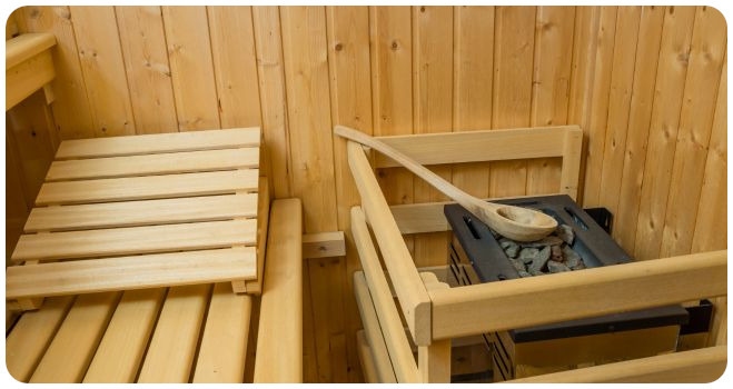 wellness finska sauna