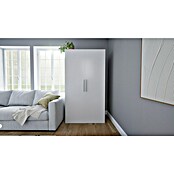 Respekta Kastkeuken (104 cm, Met glaskeramische kookplaat, Wit)