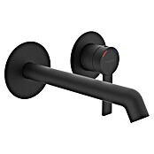 Camargue Wand-Waschtischarmatur Mallorca (Schwarz) | BAUHAUS