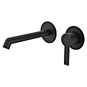 Camargue Wand-Waschtischarmatur Mallorca (Schwarz) | BAUHAUS