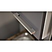 Respekta Singleküche KB150WGMIC (Breite: 150 cm, Mit Glaskeramikkochfeld, Grau)
