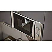 Respekta Cocina (Ancho: 150 cm, Con placa vitrocerámica, Gris)