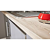 Respekta Cocina (Ancho: 150 cm, Con placa de dos fuegos, Gris)