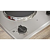 Respekta Cocina (Ancho: 150 cm, Con placa vitrocerámica, Gris)