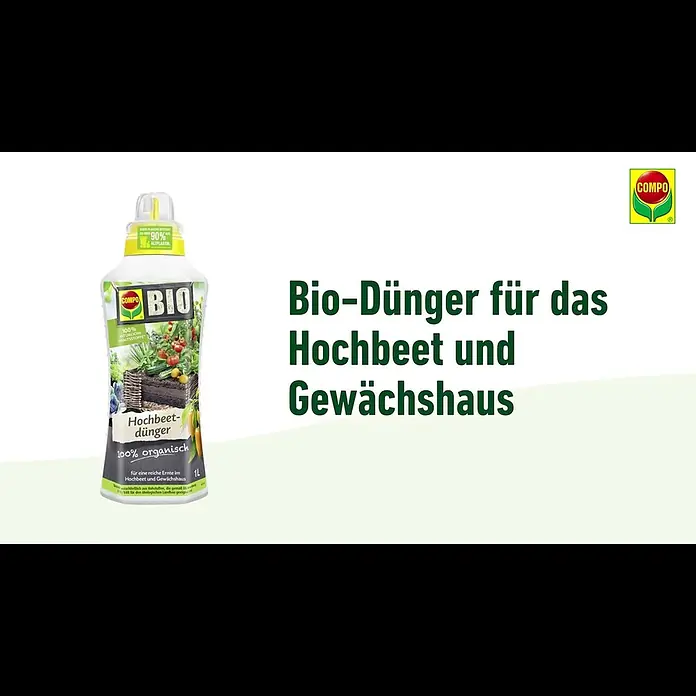 Compo Hochbeetdünger Bio - 1 l - COMPO BIO Hochbeetdnger