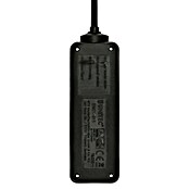 Steckdosenleiste (3-fach, Schwarz, 1,4 m, 3.500 W)