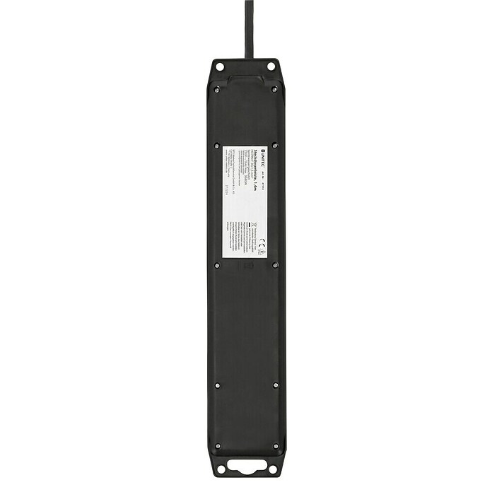 Feuchtraum-Steckdosenleiste (5-fach, Kabellänge: 1,5 m, 3.500 W)