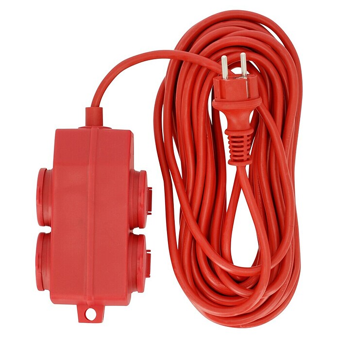 TISCHSTECKD. 4F IP4010m ROT H05VVF3G1,5