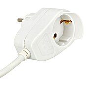 Steckdosenleiste Powersplit (3 + 1-fach, Weiß, 2 m, 3.500 W)