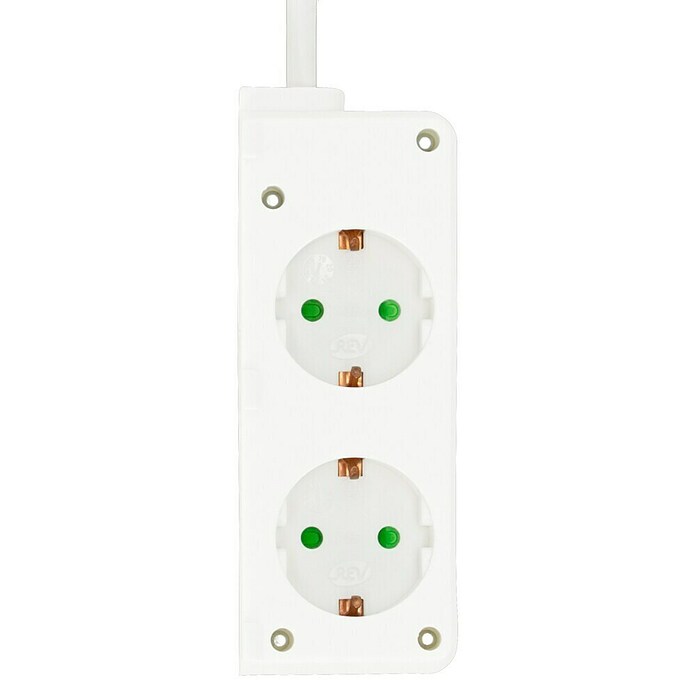 Steckdosenleiste Bini 2+4 (Kabellänge: 1,4 m, 3.500 W)