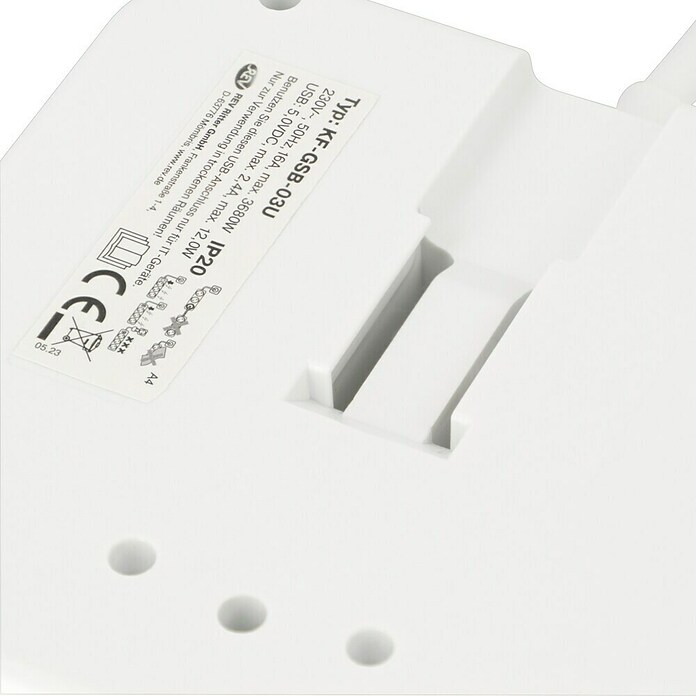 REV Produžni kabel s utičnicama (3-struko, 1,4 m, 2 USB priključka, Broj šuko utičnica: 3)