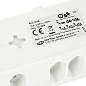 Steckdosenleiste Bini 2+4 (Kabellänge: 1,4 m, 3.500 W)
