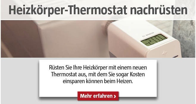 Heizkörper-Thermostat nachrüsten