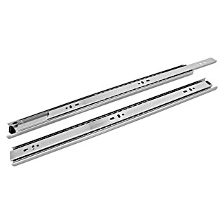 Accuride Guía para cajones 3832 SC con entrada automática (Longitud de instalación: 500 mm, Capacidad de carga: 45 kg, Extracción total, Lateralmente en el cajón, Zincado)