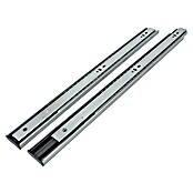 Accuride Schubladenführung 3832 EC sanftes Schließen (Einbaulänge: 500 mm, Traglast: 45 kg, Vollauszug, Seitlich am Schubkasten, Verzinkt)