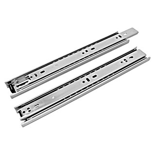 Accuride Guía para cajones 3832 SC con entrada automática (Longitud de instalación: 300 mm, Capacidad de carga: 45 kg, Extracción total, Lateralmente en el cajón, Zincado)