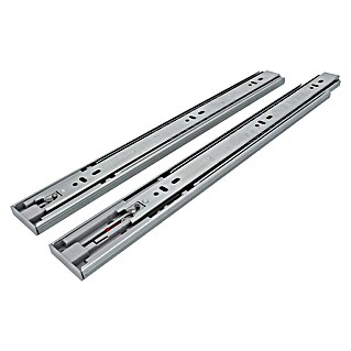 Accuride Guía para cajones 3832 TR Push (Longitud de instalación: 500 mm, Capacidad de carga: 45 kg, Extracción total, Lateralmente en el cajón, Zincado)
