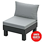 Keter Elements Sillón de jardín Elements (An x Pr x Al: 38 x 67 x 68 cm, Negro/Gris, Polipropileno) | BAUHAUS