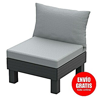 Keter Elements Sillón de jardín Elements (Negro/Gris)