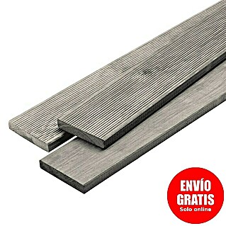 Tarima para terraza (Pino, 300 x 12 x 2,1 cm, Gris)