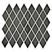 Mosaikfliese Diamant DS B08S (26,6 x 30,7 cm, Schwarz, Glänzend)