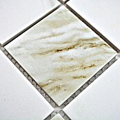 Mozaïektegel Quadrat Calacatta CIM Q73 CT (30,6 x 30,6 cm, Bruin/Beige/Wit, Mat)