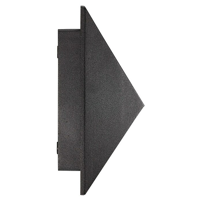 Nordlux Led-wandlamp Pontio 27 (Zwart, b x d x h: 27 x 9 x 19 cm) | BAUHAUS