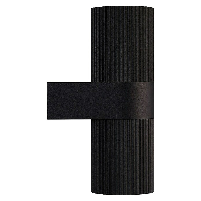 Nordlux Led-wandlamp Kyklop Ripple (Zwart, b x d x h: 8,6 x 14 x 25,4 cm) | BAUHAUS