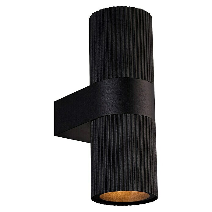 Nordlux Led-wandlamp Kyklop Ripple (Zwart, b x d x h: 8,6 x 14 x 25,4 cm) | BAUHAUS