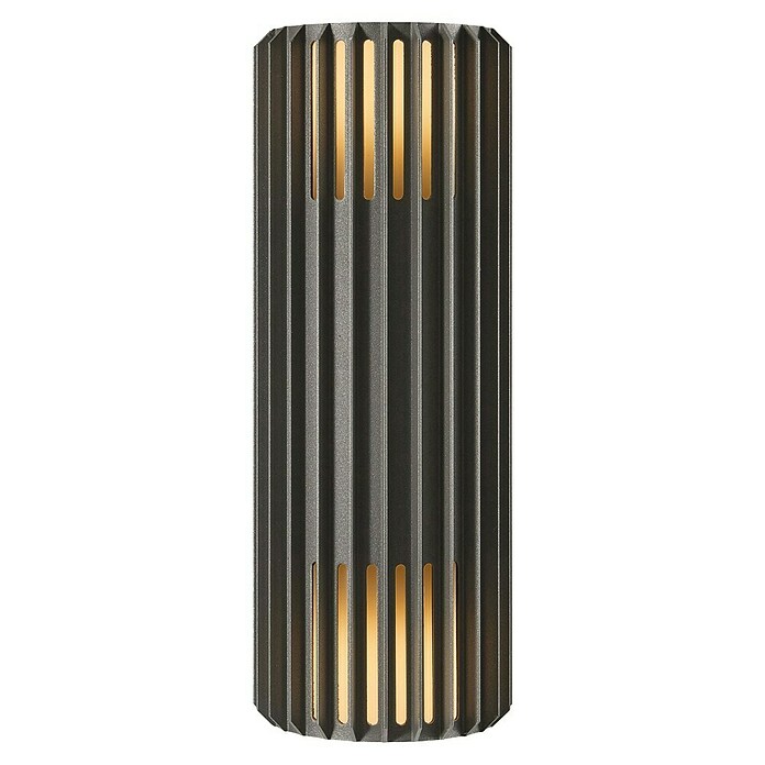 Nordlux Led-wandlamp Aludra Double (Antraciet, b x d x h: 12,4 x 17,4 x 33,7 cm) | BAUHAUS