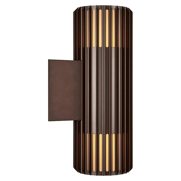Nordlux Led-wandlamp Aludra Double (Bruin, b x d x h: 12,4 x 17,4 x 33,7 cm) | BAUHAUS