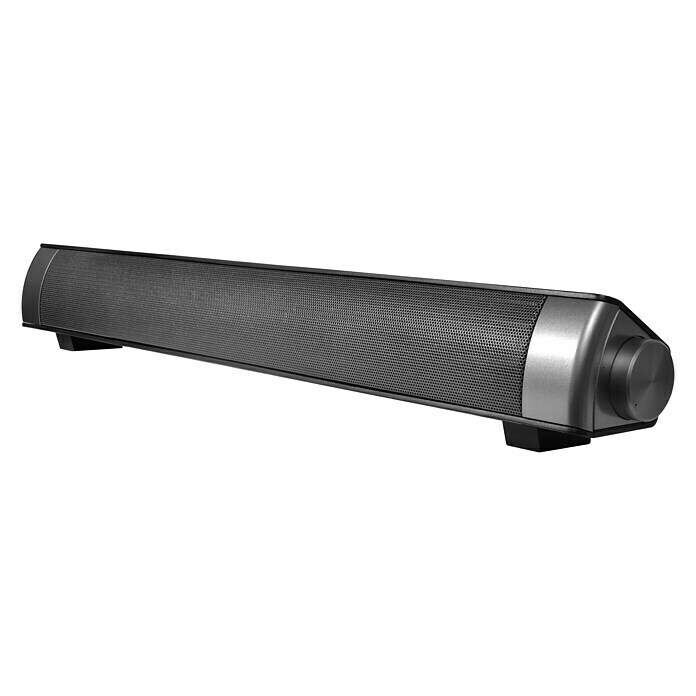 Megasat Soundbar (Max. 48 W (2 x 24 W Vollverstärker), L x B x H: 55 x 400 x 60 mm, Schwarz)