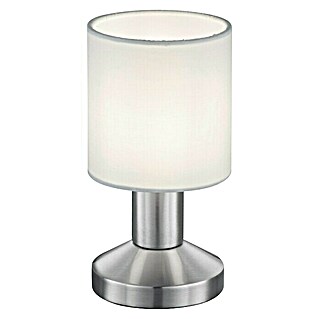 Trio Lighting Lámpara de sobremesa Garda (25 W, L x An x Al: 9,5 x 9,5 x 18 cm, Blanco, E14)