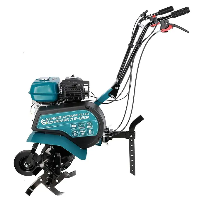 Könner & Söhnen Benzin-Bodenhacke KS 7HP-850A - 4-Takt, Arbeitsbreite: 80 cm - Hier ist eine Abbildung des Konner & Sohnen KS 7HP-850A Benzin-Bodenhacke, die sich perfekt für die Gartenarbeit eignet.
