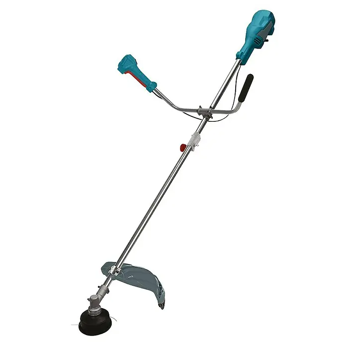 Könner & Söhnen Elektro-Rasentrimmer KS BCT-1400 - 1.400 W, Schnittbreite Faden: 42 cm, Schnittbreite Messer: 25,5 cm - Akku-Rasentrimmer mit Teleskopstiel und verstellbarem Griff für komfortables und präzises Trimmen von Rasenkanten und schwer zugänglichen Stellen.