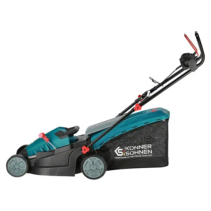 Könner & Söhnen Elektro-Rasenmäher KS 38LM-BL - 1.400 W, Schnittbreite: 38 cm - Ein Konner & Söhnen Rasenmäher, der sich durch seine hochwertige, traditionelle deutsche Qualität auszeichnet.