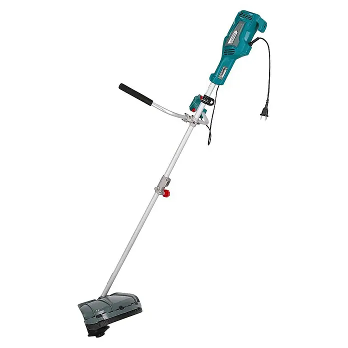 Könner & Söhnen Elektro-Rasentrimmer KS BCT-1400 - 1.400 W, Schnittbreite Faden: 42 cm, Schnittbreite Messer: 25,5 cm - Das Bild zeigt einen Gardena Elektro-Fugenreiniger, der für die Reinigung von Pflastersteinen und anderen Oberflächen im Außenbereich konzipiert ist.