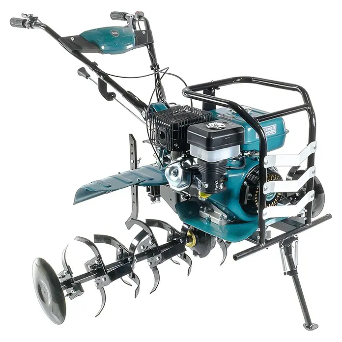 Könner & Söhnen Benzin-Bodenhacke KS 9HP-1350G-3 400 - 4-Takt, Arbeitsbreite: 134 cm - Leistungsstarke Motorhacke für die Gartenarbeit. Die Hacke verfügt über robuste Zinken und einen kraftvollen Motor, ideal für die Bodenbearbeitung.