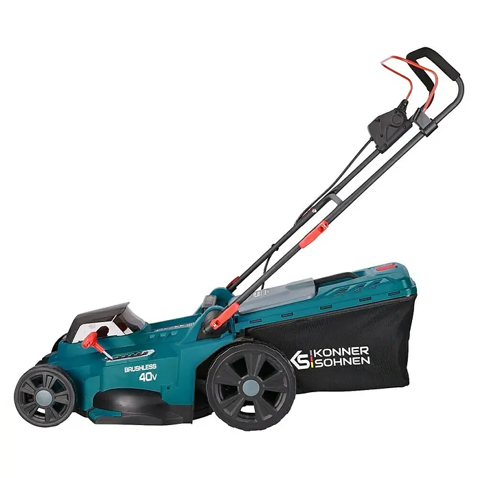 Könner & Söhnen Akku-Rasenmäher KS 43LM - 40 V, Ohne Akku, Schnittbreite: 43 cm - Der Akku-Rasenmäher von Könner & Söhnen für einen gepflegten Rasen. Er ist kabellos und bietet hohe Leistung.