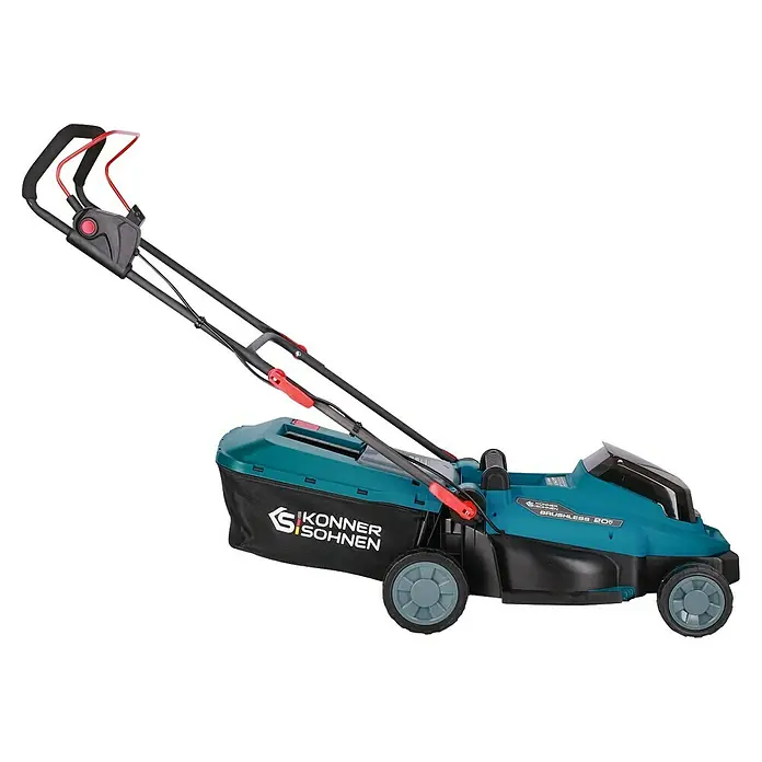 Könner & Söhnen Akku-Rasenmäher KS 33LM - 20 V, Ohne Akku, Schnittbreite: 33 cm - Akku-Rasenmäher der Marke Könner & Söhnen, ideal für die Rasenpflege. Er ist kabellos und einfach zu bedienen für jeden Gartenliebhaber.