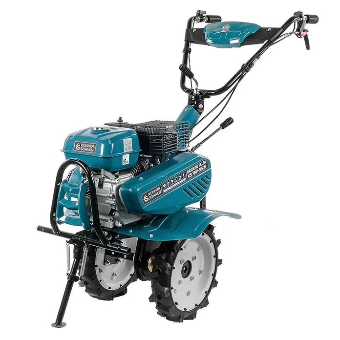 Könner & Söhnen Benzin-Bodenhacke KS 7HP-950S - 4-Takt, Arbeitsbreite: 108 cm - Abbildung eines Konner & Söhnen KS 7HP-950S Benzin-Bodenhacke. Hochwertig und zuverlässig für die Gartenarbeit.