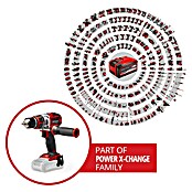 Einhell Power X-Change Taladro atornillador de batería (18 V, Sin batería, Número de revoluciones de marcha en vacío: 0 r.p.m. - 1.800 r.p.m.)