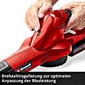 Einhell Power X-Change Akku-Laubbläser GE-CL 18 Li E Kit (18 V, Li-Ionen, 1 Akku, Blasgeschwindigkeit: 210 km/h)