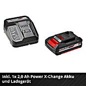 Einhell Power X-Change Akku-Laubbläser GE-CL 18 Li E Kit (18 V, Li-Ionen, 1 Akku, Blasgeschwindigkeit: 210 km/h)